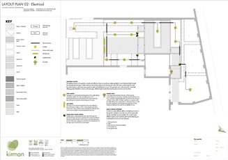 Lighting scheme layout example